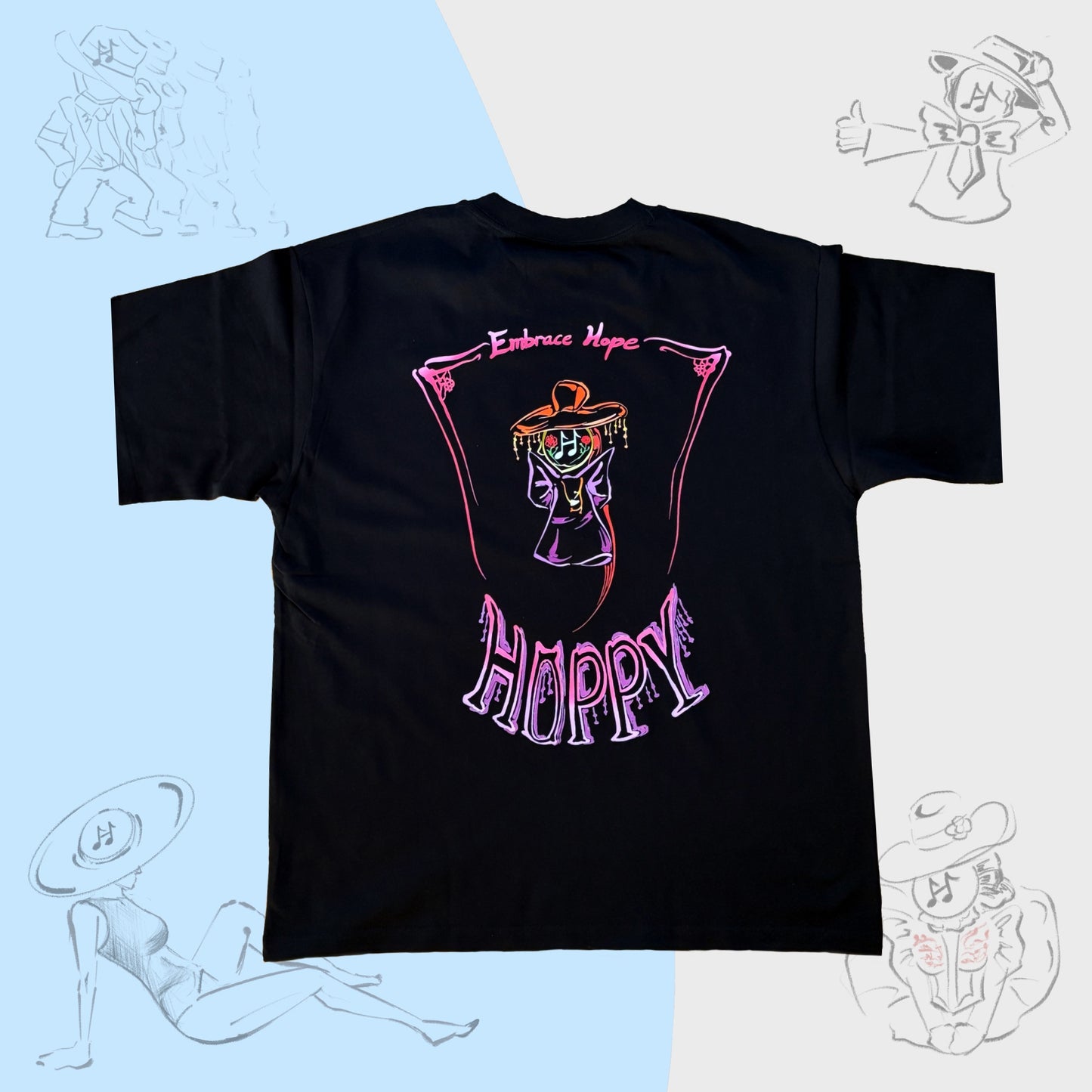 Unisex Oversized T-shirt Lady Stardust