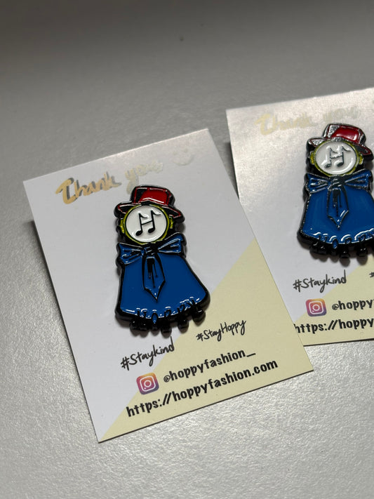 Hoppy Enamel pin