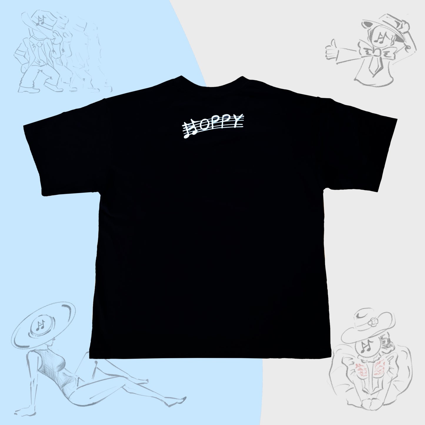 Unisex Oversized T-shirt - Moonhop Dreamer Spread the Hope