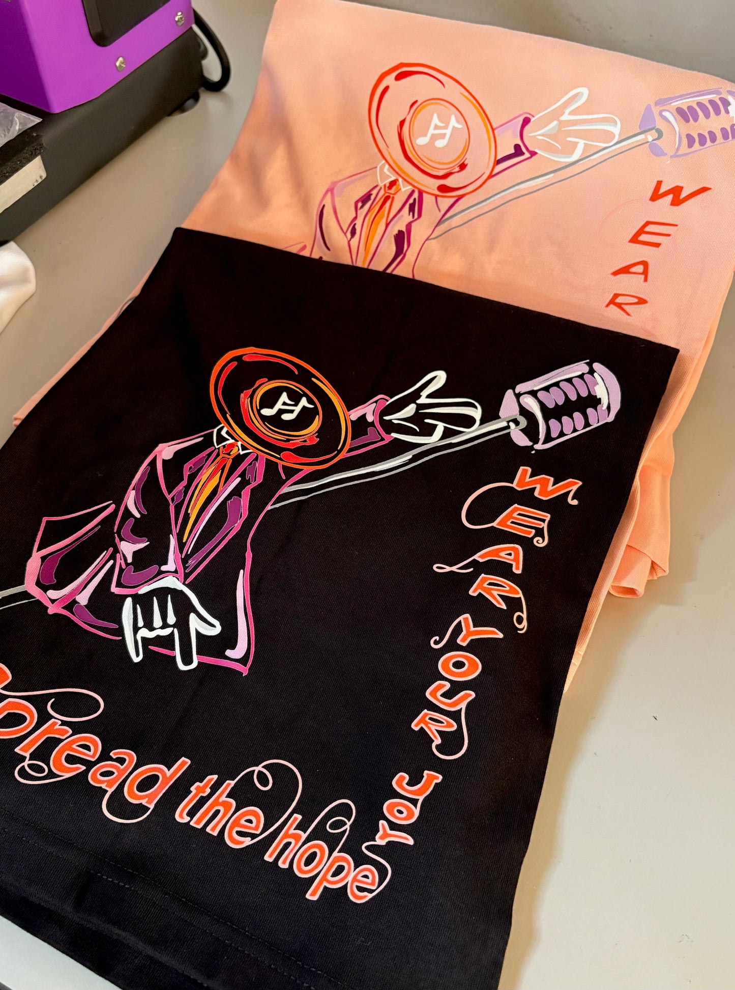 Unisex Oversized T-shirt - Moonhop Dreamer Spread the Hope