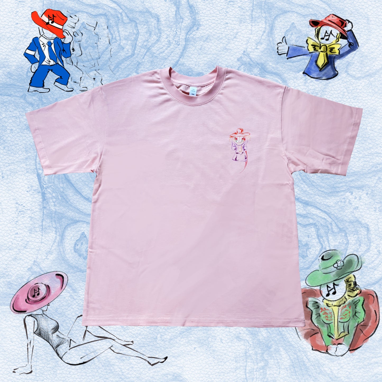 Unisex Oversized T-shirt Lady Stardust