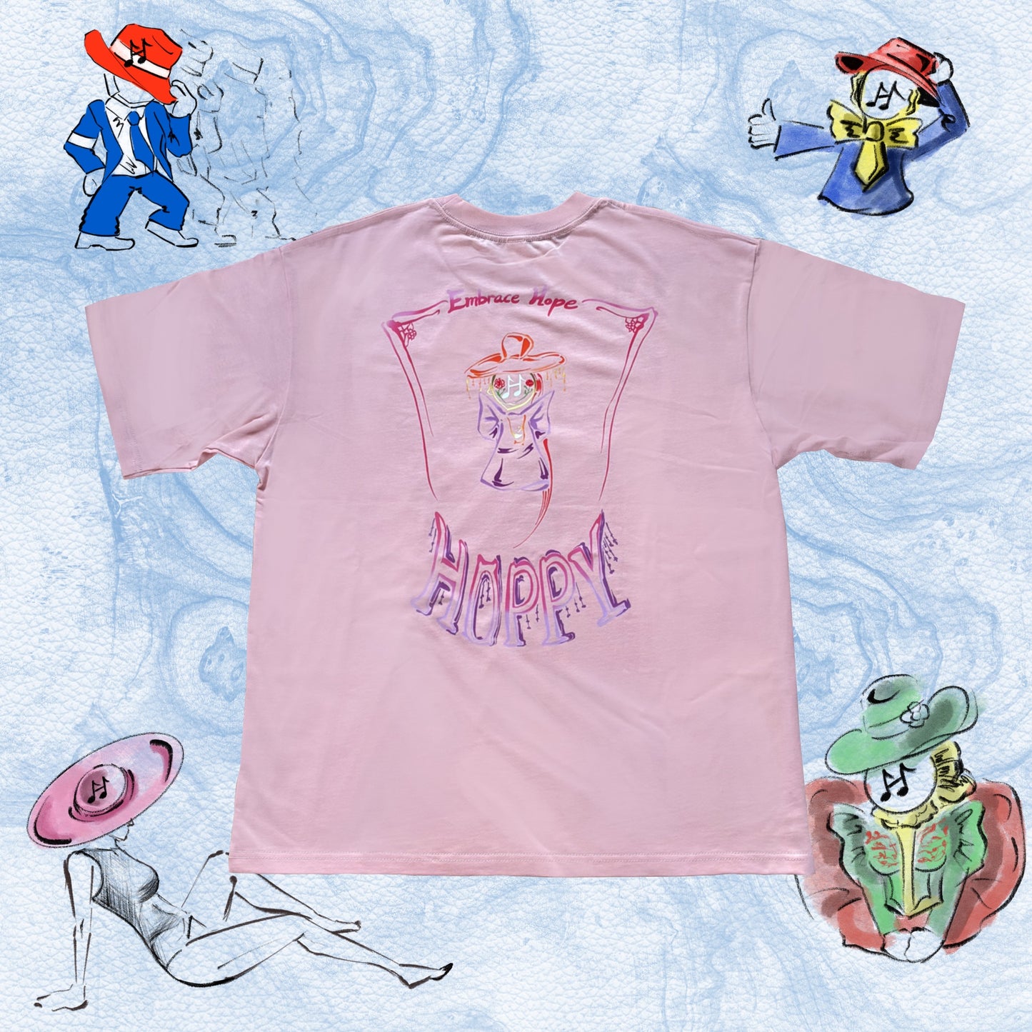 Unisex Oversized T-shirt Lady Stardust