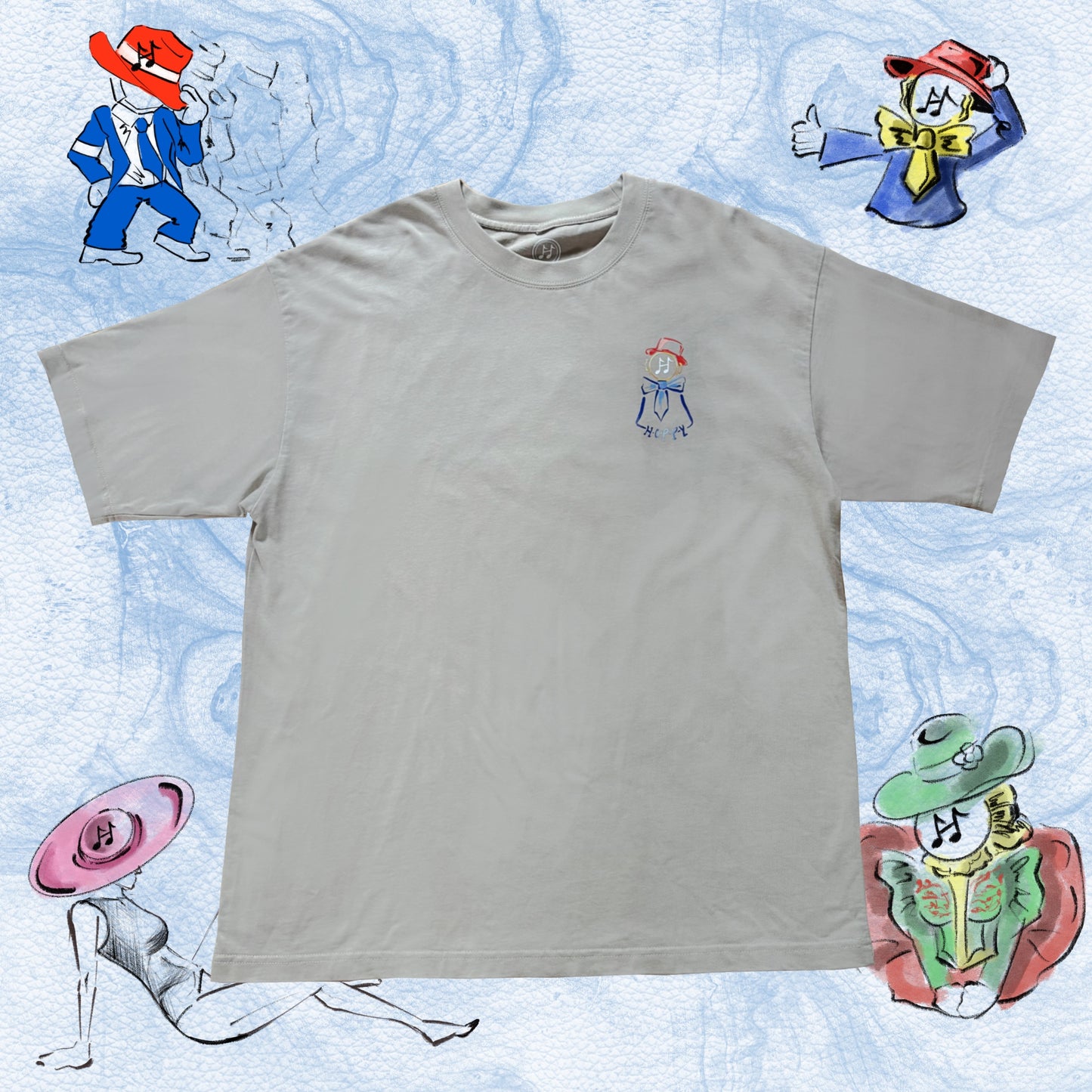 Unisex Oversized T-shirt - Hoppy Boy
