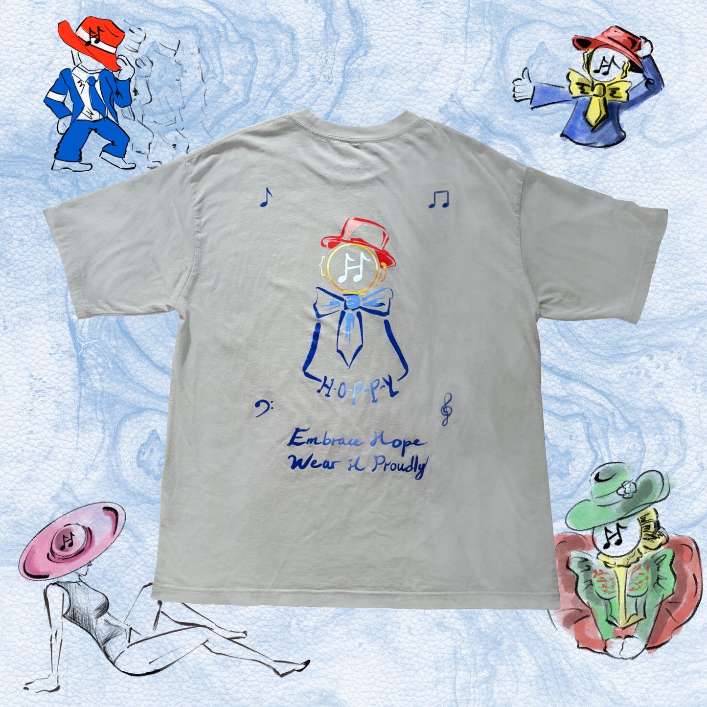 Unisex Oversized T-shirt - Hoppy Boy